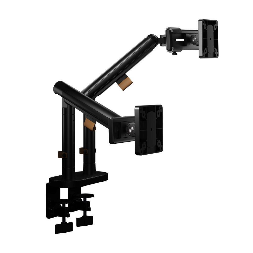 Dual monitor arm